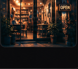 Neighborhood cafe