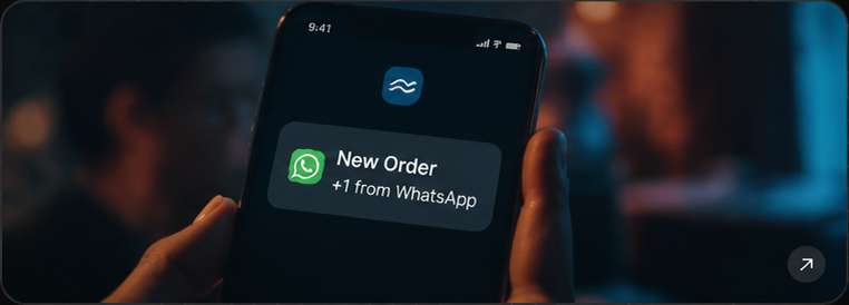 New Order via WhatsApp
